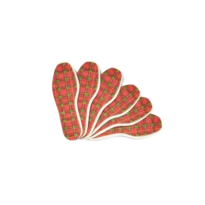Image de Kaps Tartan Semelles de Rechange avec Motif à Carreaux Élégant, Paquet 6 Paires Confortables pour Homme et Femme, Semelle Unisexe Utilisation Quotidienne (43 EUR)