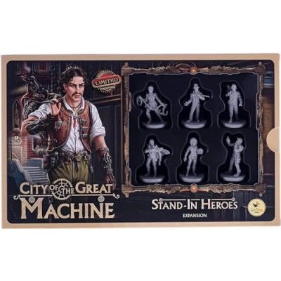 Image de City of The Great Machine: Stand in Heroes Board Game English Crowd Games