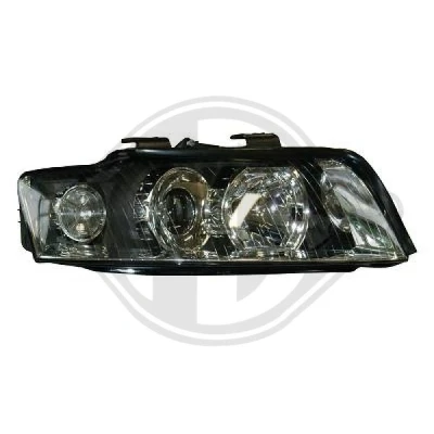 Image de DIEDERICHS 1017983 Phares gauche D1S, D1S/H7, H7 pour circulation à droite sans commande correcteur de site projecteur AUDI: A4 B6 Avant