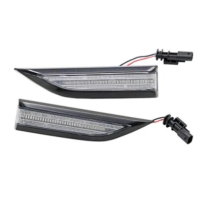 Image de Set de Clignotants Latéraux LED compatible avec Volkswagen Transporter T6 2015 Blanc incl. Feux Dynamiques