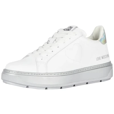 Image de Love Moschino Femme Ja15674g0hia510e Baskets, Blanc, 41 EU