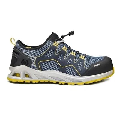 Image de Base Protection, K Walk Chaussure de Sécurité pour Hommes et Femmes, Bleu Jaune, Taille 39