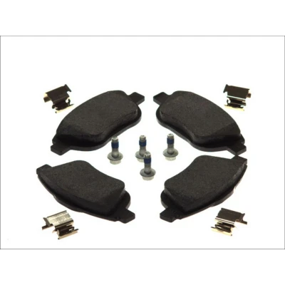 Image de TEXTAR 2488301 Jeu de plaquettes frein non préparé pour indicateur d&#039;usure avec vis d&#039;étrier accessoires CITROËN: C3 II, DS3 3 portes