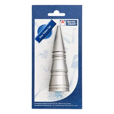 Image de Thermohauser 8300020720 Lot de 10 douilles en acier inoxydable Ø 0,4 1,3 (L) et 1,5 1,8 (XXL) cm