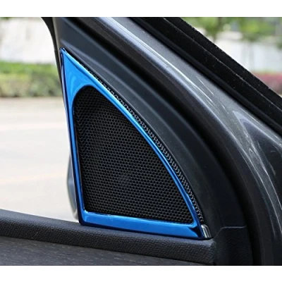 Image de pour 3008 GT / 5008 II 2017 2022 Intérieur d&#039;une Garniture de Porte Housse Enceinte Colonne Acier Inoxydable Accessoire Auto 2 pièces