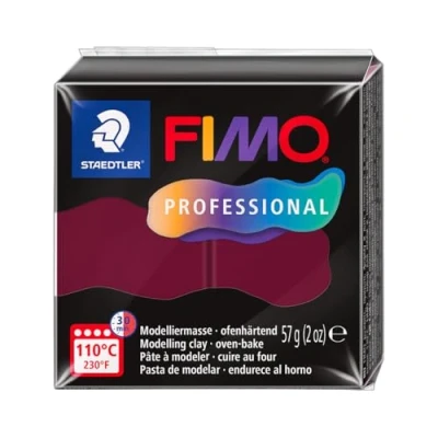 Image de STAEDTLER 8040 23 ST Pâte à modeler Fimo Prof 57 g Bordeaux Standard