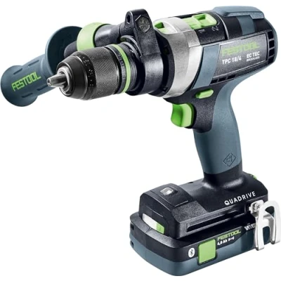 Image de Festool Perceuse visseuse à percussion sans fil QUADRIVE TPC 18/4 5,0/4,0 I Plus