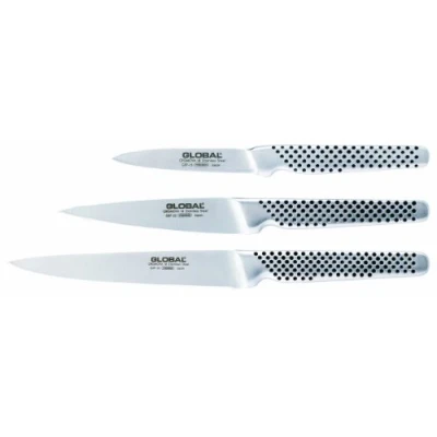 Image de Couteau d’office plat professionnel. GSF22. à lame courte et manche plein. Très maniable pour l’épluchage, le tournage des légumes, les travaux de précision. L 110 mm.