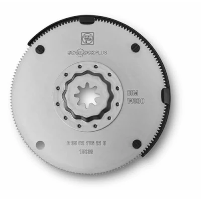 Image de FEIN Lame de scie HSS Ø 100 mm, Porte outil StarlockPlus, Bi métal pour une durée vie élevée, Denture bois alternée, qualité coupe et bonne vitesse