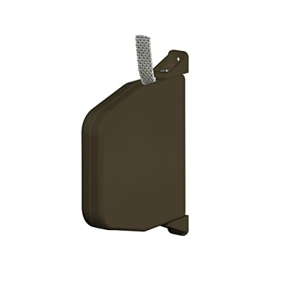 Image de jarolift Enrouleur de sangle volet roulant standard, largeur 15 mm, pivotant, montage en surface avec vis, 5 m sangle, Marron