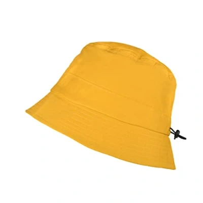 Image de TOUTACOO, Bob Toutes Saisons, Chapeau d&#039;été, Soleil, Repliable dans sa Poche intégrée, Toucher Coton (26 Jaune/Soleil)