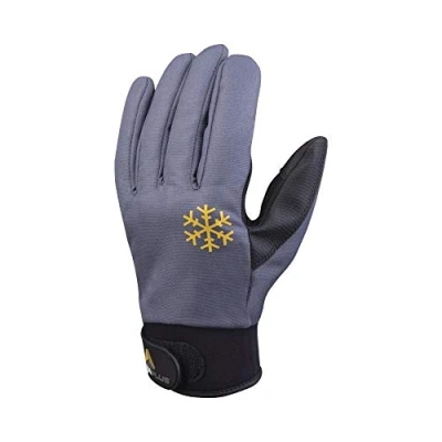 Image de Delta Plus Set Gant en polyuréthane gris/noir taille 9 (la paire)