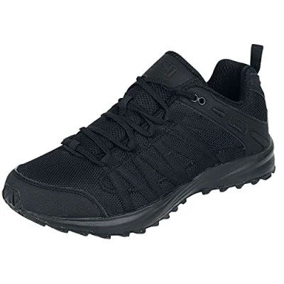 Image de HI TEC Storm Trail LITE Chaussures de running, Taille: 39, Black Imitation cuir/textile