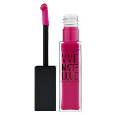 Image de Maybelline Color Sensational Vivid Matte Liquid Brillant à lèvres 30 Fuchsia Ecstasy