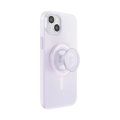 Image de PopSockets Coque pour MagSafe Transparente Opalescent iPhone 15 Plus