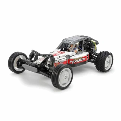 Image de Tamiya 58741 1:10 RC Fighter NXGEN DT 04 Voiture télécommandée, véhicule radiocommandé, modélisme, kit à Assembler, 2WD, Bricolage, modélisme radiocommandé