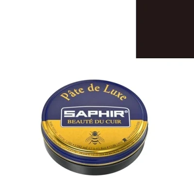 Image de Cirage glaçace pâte de luxe Saphir marron foncé (50ml)