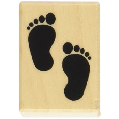 Image de Artemio ARTHB566 Tampon B 2 Pieds Bois Multicolore 2,6 x 2,5 3,6 cm