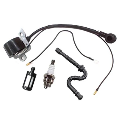 Image de AISEN Bobine d&#039;allumage 000 400 1300 pour tronçonneuse STIHL 024 026 028 029 034 038 039 044 048 MS240 MS260 MS290 MS310 MS360 MS380 MS390 MS440 MS640 + bougie