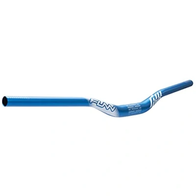 Image de Funn Full On Cintre VTT avec serrage de 31,8 mm et largeur 785 mm, un rehaussé en alliage robuste léger pour VTT, BMX vélo route, rehausse 30 (Bleu)