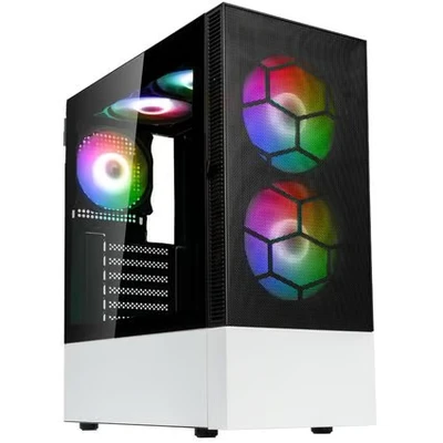 Image de Kolink OBSERVATORY MX Midi Tower Noir, Blanc Neuf