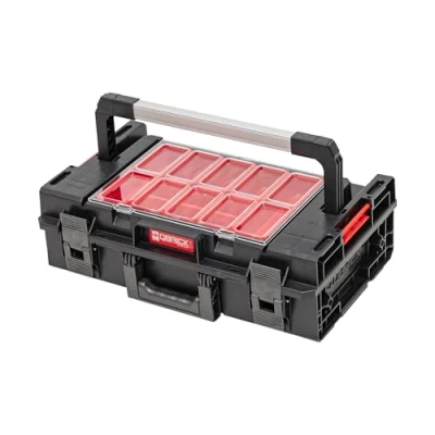 Image de Qbrick System One 2.0 200 Expert Boîte à Outils Housse Organisateur Construction Solide et matériau résistant aux dommages Compatible avec Expert, Vario, Profi, TECHNIK Basic