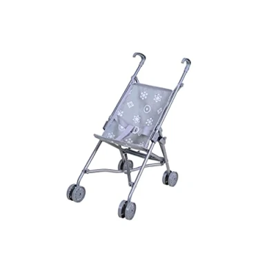 Image de KNORRTOYS.COM 12640 Poussette pour poupée SIM Royal Grey, Gris, 42 x 27 55 cm