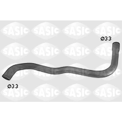 Image de SASIC SWH6822 Durite De Refroidissement droite, supérieur VOLKSWAGEN: Passat B3/B4 Berline