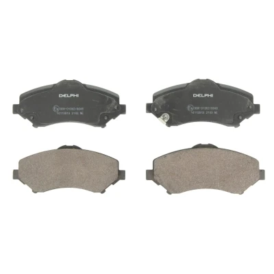Image de DELPHI LP2143 Jeu de plaquettes frein avec indicateur d&#039;usure tôle anti bruit sans accessoires DODGE: Journey MPV, Nitro SUV, JEEP: WRANGLER 3