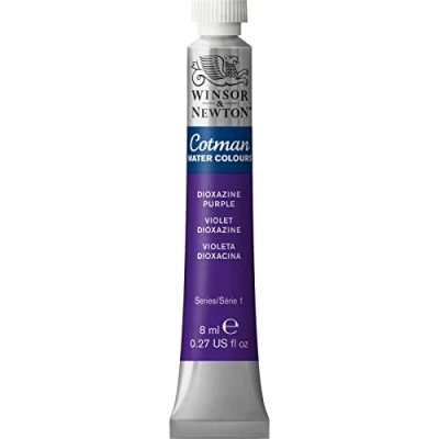 Image de Winsor &amp; Newton Cotman Aquarelle Tube 8ml Violet Dioxazine