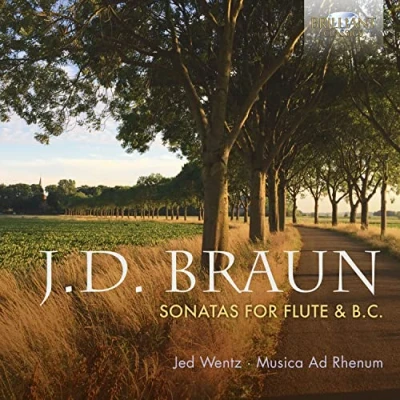 Image de J. d. Braun: Sonatas for Traverso Flûte &amp; B.C