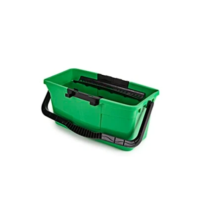 Image de Seau Unger de 12 litres (Pour laveur vitres jusqu&#039;à 35 cm largeur, Avec graduation en litres, grille pour l&#039;essorage, Forme rectangulaire) QB12B