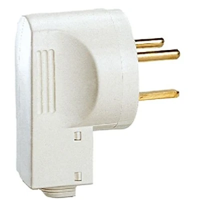 Image de Legrand 055802 Fiche 2P+T à Sortie Latérale par Embout avec Serre Câbles, 32A