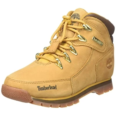 Image de Timberland Mixte enfant Euro Rock (Junior) Bottine Chukka, Jaune Blé, 36 EU