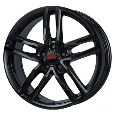 Image de ALUTEC 4Trou 17Pouce 98mm Jante alu Ikenu hyper silber schwarz Horn poliert IKE65738F42 6