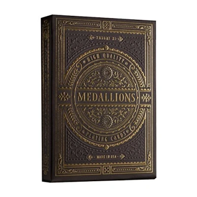 Image de theory11 Medallions Deck Signature Bicycle Playing Cards by New