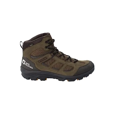 Image de Jack Wolfskin VOJO 3 Texapore MID Chaussures de marche khakiphantom, Homme, Taille: 41, Khaki phantom Cuir et textile