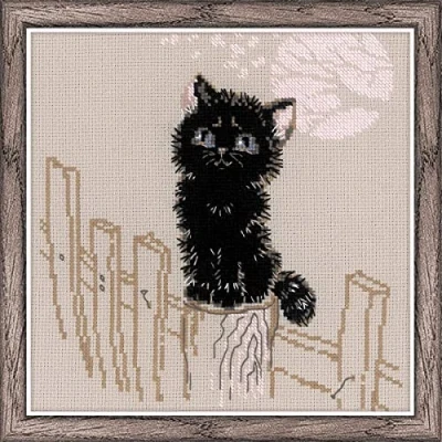 Image de Riolis 1546 Dreamer Cross Stitch Kit, Coton, Multi Color, 20 x 0, 1 cm