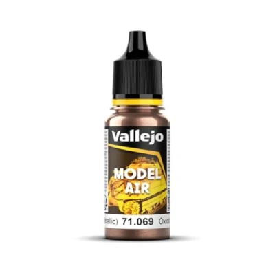 Image de Vallejo Model Air Flacon de peinture acrylique 17 ml Metallic Rust