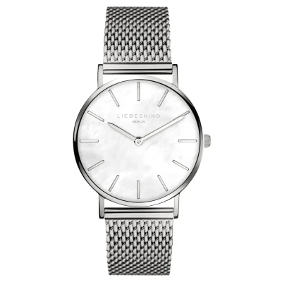 Image de LIEBESKIND LT 0144 MQ Montre Analogique À Quartz Avec Bracelet En Acier Inoxydable Pour Femme