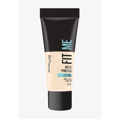 Image de Maybelline New York FIT ME! Matte + Poreless Makeup Fond de teint, Femme, Taille: 30 ml, Soft ivory