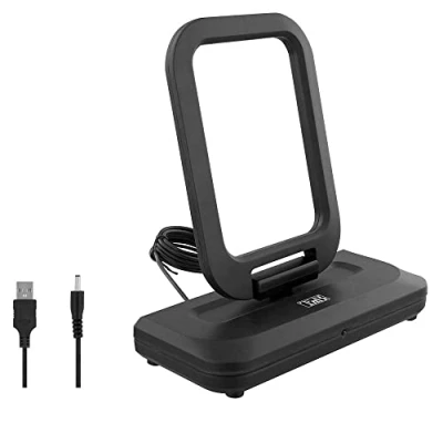 Image de TNB Antenne intérieure amplifiée 38 DB Noir