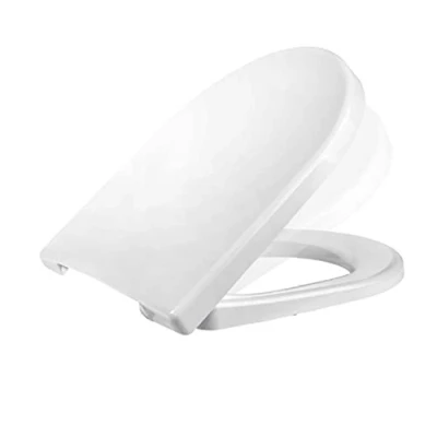 Image de Abattant WC pour cuvette de 48 cm Villeroy &amp; Boch Omnia Architectura Blanc Fermeture en douceur