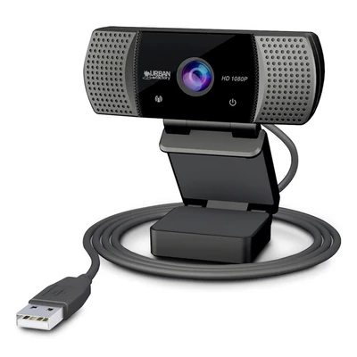 Image de Urban Factory WHD20UF V2 webcam 2 MP 1920 x 1080 pixels USB Noir Neuf