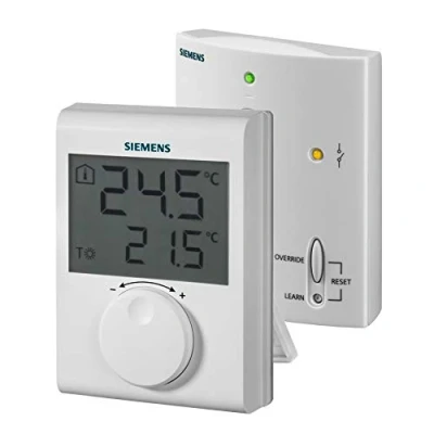 Image de SIEMENS Thermostat d&#039;ambiance sans fil, pour système de chauffage avec afficheur LCD
