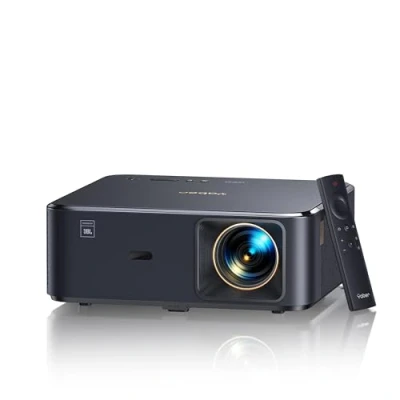 Image de Videoprojecteur 4K avec Son JBL, YABER Projecteur Video Supportant Google TV 11.0, WiFi 6 et Bluetooth, Portable 800ANSI, 2x10W Haut Parleurs, Full HD 1080P, Auto Focus/Keystone