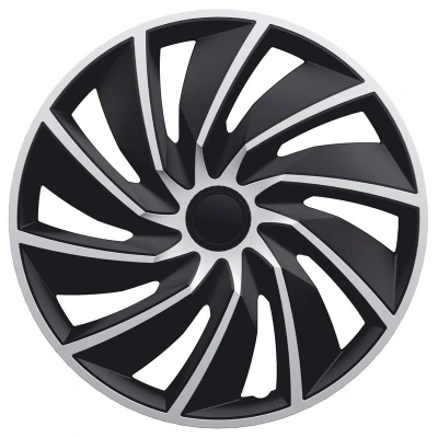 Image de AutoStyle PP 5374SB Enjoliveurs 14Pouces noir/argenté