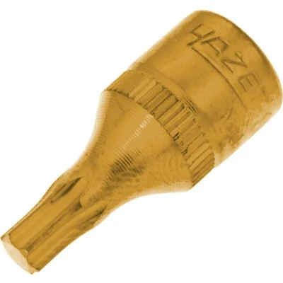Image de HAZET Torx 8502 T27 Clé à douille Acier chrome vanadium intérieur moleté