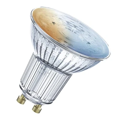 Image de LEDVANCE Lampe LED Smart avec Bluetooth, E27, dimmable, blanc chaud (2700K), remplace les lampes à incandescence de 44 W, contrôlable Google et Alexa, SMART+ BT Filament Edison Dim, lot 4