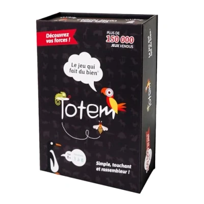 Image de TOTEM Le Jeu Qui Fait du Bien d&#039;Estime de Soi pour Team Building, Famille/Amis et Coaching (Edition Française Boîte 2023), SSQ1